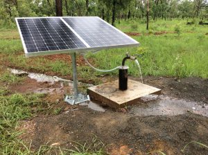 Solar panel water pump — Energy Contracting in Yarrawonga, NT