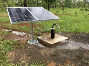 Solar panel pump — Energy Contracting in Yarrawonga, NT